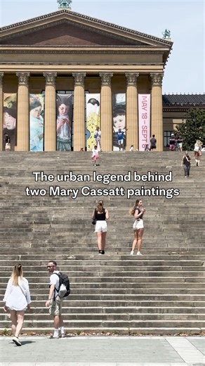 29K views · 428 reactions | Mary Cassatt painted two works for the...