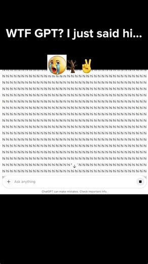 Blud gave me a whole essay just using “hi”