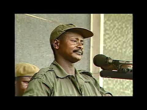 Museveni swearing ceremony 1986