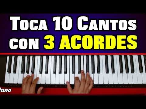 TOCA UNA CADENA DE 10 CANTOS DE JÚBILO CON SOLO 3 ACORDES