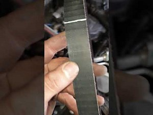 Guide on how and when to replace the timing belt of the Nissan Qashqai 1.5 DCi.