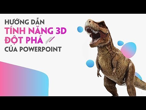 Hướng dẫn Hiệu ứng 3D Animation trên Powerpoint 365 / Khóa học #Powerpoint Online: 9slide.com/