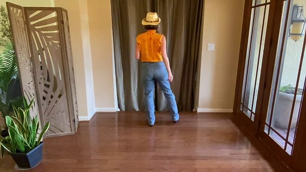 "Good Time" Line Dance Demo to Music🧡🤠Beginner Line Dance🧡🤠