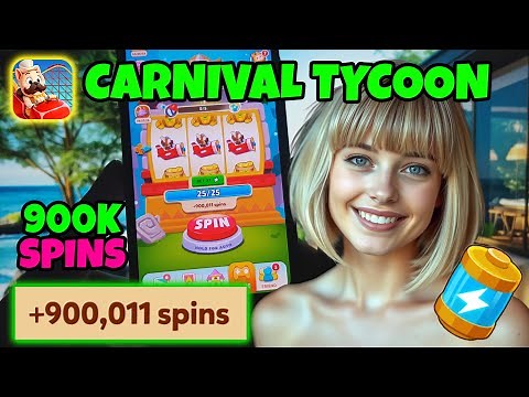 Carnival Tycoon Hack ✅ How to Get 900K Free Spins in Carnival Tycoon (iOS & Android)