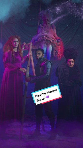 💜 Well anyway, hi! Hi, hello, to our fairy-tale world of #HexTheMusical ✨ #NationalTheatre #Theatre #MusicalTheatre #WestEnd #Musicals