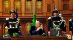 Crozza-Napolitano si trasforma in Stanlio e Ollio