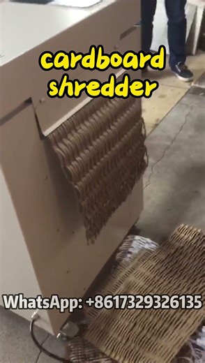 How Does a Cardboard Shredder Work? | Full Process Explained #cardboard #paper #recycle #shredder