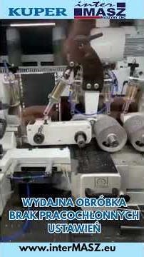 Strugarka czterostronna KUPER SWT XL-6: Poznaj nowy system zmiany narzędzi HSK!