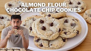 Easy Almond Flour Chocolate Chip Cookies Recipe | Healthy & Gluten Free