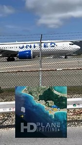 1.5K views · 845 reactions | A closer look at the events of Saturday, July 26, 2025, involving two United Airlines 737 MAX aircraft at St. Maarten (TNCM)! Credit: @hpplanspotting | Hangar 2 | Facebook
