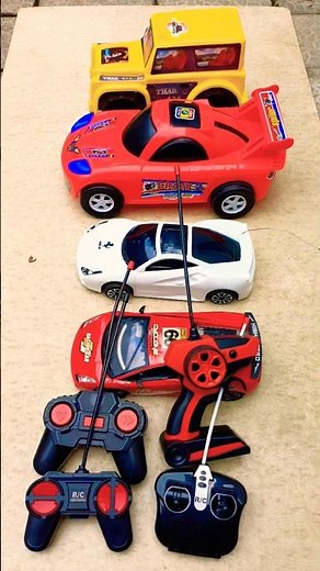 1 Plastic Remote Control car 1 RC Thar 1 Ferrari racing Remote car 1 Lamborghini Remote Super car