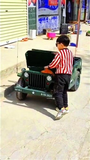 Epic Kids Mini Jeep Adventure! 🏎️🔥|Entertainment #shorts