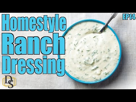 Thick Homemade Ranch Dressing Recipe - Perfect and Quick Dressing