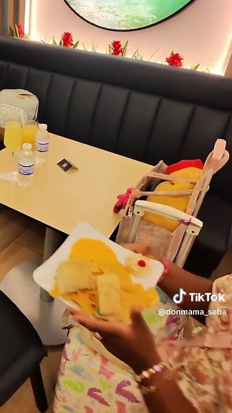 Flight mode 🙏🏽 Divine Life Source, many thanks for your many blessings. I have many children, so ofc they don’t get one on one mommy time very often. This is a great way to do just that and it’s now Tafaria’s turn! Though a short run, I know it will be fun. First stop is at the salon to fix these horrendous nails and then it’s to see our beautiful Grandma, Grandma Fung. As usual, she go cry when she sees me and mind you, I visit her every month. 🥰 #familytime #donmama #fyp #traveltiktok #than