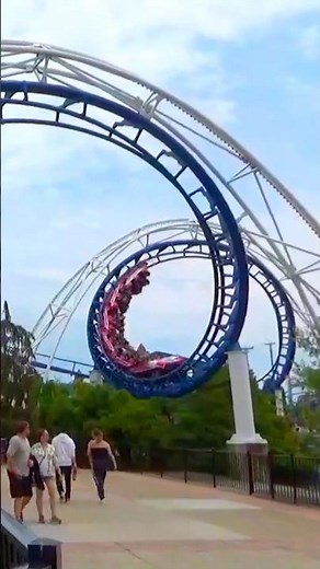 Cedar Point's Corkscrew is PRETTIER to Look At Than It Is to Ride