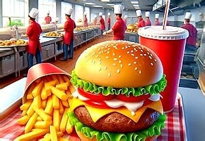 🍔 Burger Restaurant Simulator 3D