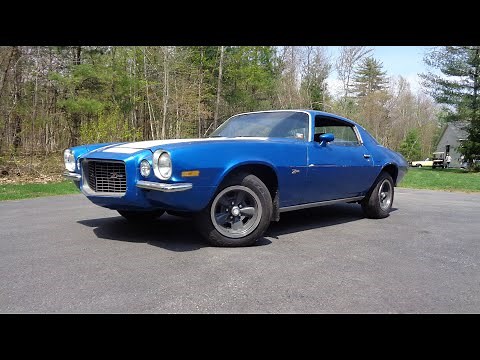 Survivor 1971 Chevrolet Camaro Z28 Z/28 350 4 Speed in Blue & Ride - My Car Story with Lou Costabile