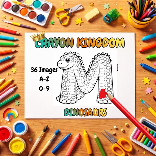 Cute Dinosaur Alphabet Coloring Pages — Kids Printable Dino Letter Number Clipart A-Z — Homeschool & Rainy Day Activity Sheets - Etsy