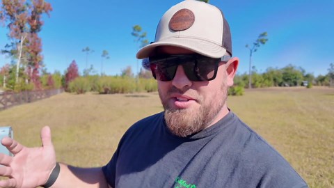 Trail clearing on a 25HP tractor with huge mulcher!
