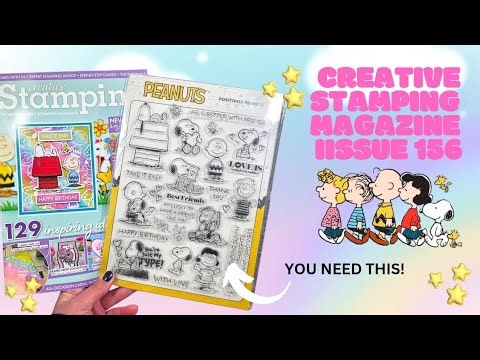 NEW RELEASE! Creative Stamping Magazine Issue 156 #craftworld #magazine
