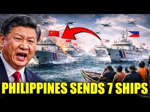 China Orders “Clearing Operation” – Philippines Sends 7 Ships to Fight Back