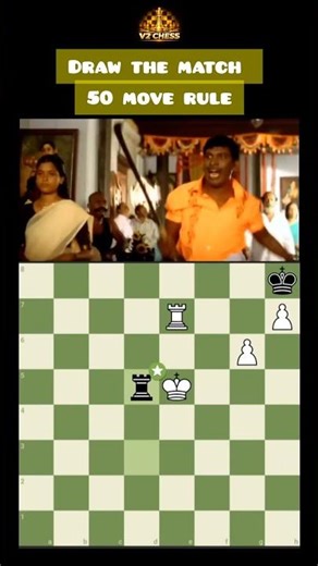 50 Move Rule - Match Draw | V2 CHESS