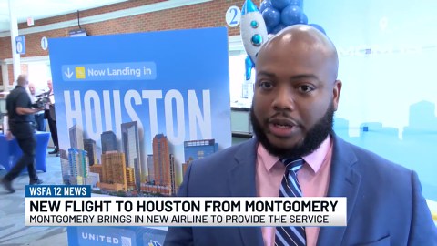 Montgomery Regional Airport to offer Houston as new destination