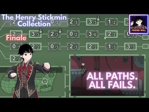 The Henry Stickmin Collection - I Finally Did It! 100% | Blind Playthrough (Finale)