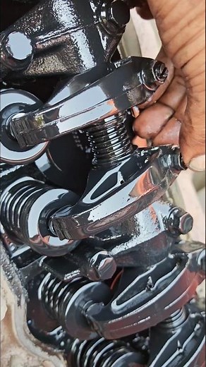 truck engine tappet setting #tappetsetting