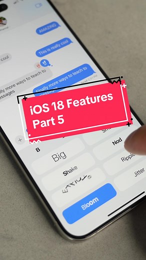 iOS 18 Features: Exciting iMessage Text Effects Revealed