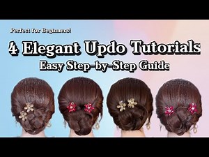 Transform Your Look with These Elegant Updo Hairstyles | Step-by-Step Guide!