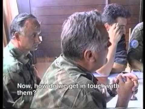Ratko Mladic - Srebrenica Fontana Hotel - July 12, 1995