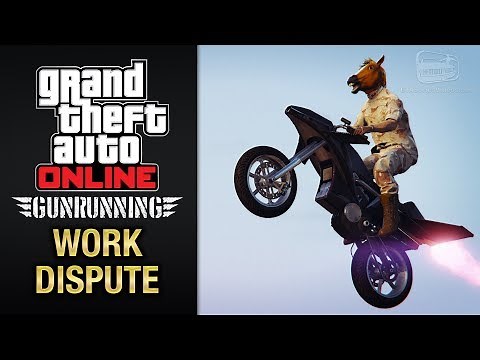 GTA Online Gunrunning - Mobile Operation #8 - Oppressor (Work Dispute)