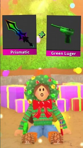 💚🔫MM2 Green Luger Weapon Combos🔫💚