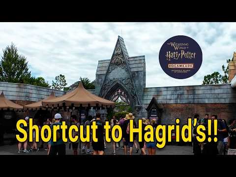 Fastest Route to Hagrid’s Magical Creatures Motorbike Adventure | Universal Orlando!