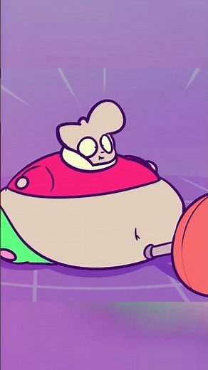 FATTENING FROM A TACO #inflation #cute #animation #furry