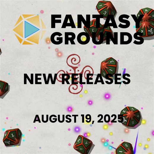 ✨ New Releases on Fantasy Grounds VTT! Explore epic adventures & fresh content from top publishers. 🚀 💥 Grab them now & level up your game today! 🎲 https://www.fantasygrounds.com/store/#TopSellers | Fantasy Grounds