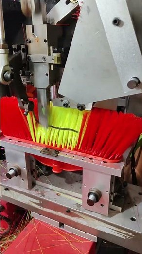 How to make a floor broom. #shorts