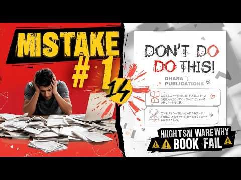 Stop Writing Without a Plan! Why Most Writers Fail to Publish (Simple Guide) I Dhara Publishers