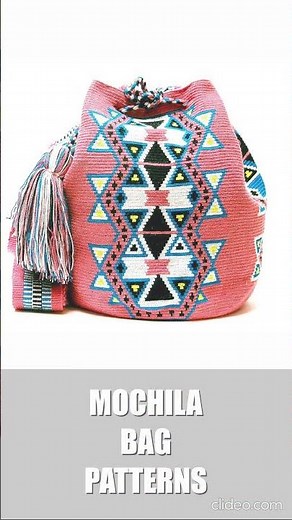 Wayuu mochila bag patterns / CROCHET BAG PATTERNS
