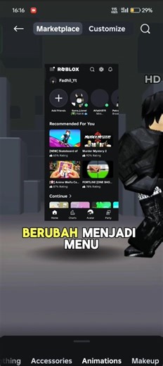 Kenapa Beranda Roblox Berubah Menjadi Baru Tahun 2026 Ini?🤔📱 | #robloxkids #robloxselect #fyp