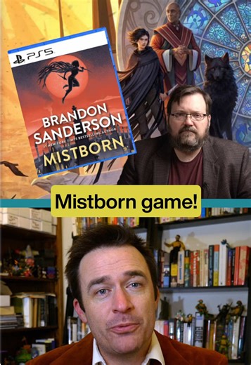 We're finally getting a Triple-A Mistborn game! Brandon Sanderson is actively looking for a AAA studio to make a Mistborn game! Now that the rights are free from previous film deals, the Cosmere looks like it's finally going to get the video game adaptation it deserves! #mistborn #brandonsanderson #cosmere #stormlightarchive #gamingontiktok