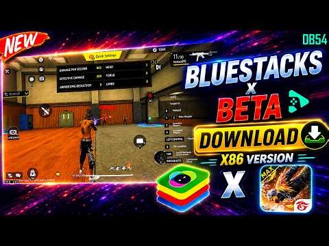 Download Free Fire Max x86 OB54 APK For PC | Beta X Bluestacks Latest Version 2026