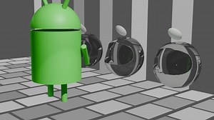 android pee on apple [blender]