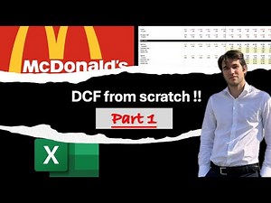 Full DCF from scratch - McDonald's (Part 1)