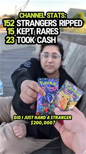 can this stranger pull a $1000 pokemon card from one pack?