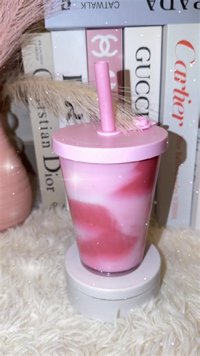 Milkshake Style Snowglobe Tumbler Experiment — Day 2