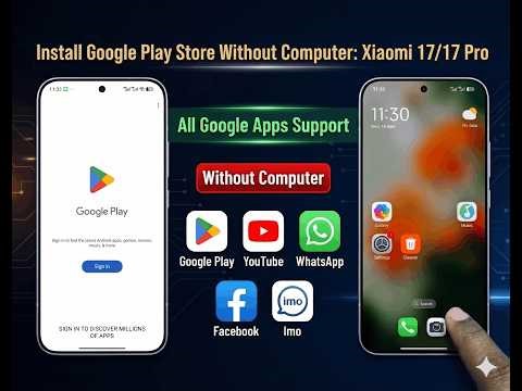 Xiaomi 17 Pro/Xiaomi 17 Pro Max Google play Store Install | Play Store Install Xiaomi 17 pro/Pro Max