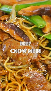 Beef Chow Mein Recipe: Beats Every Takeout! 📝Full Video Printable Recipe: https://cicili.tv/beef-chow-mein-recipe Serves: 4 Prep time: 10 minutes Marinate time: 30 minutes Cook time: 10 minutes For the beef and marinade: ¾ pound beef flank, thinly sliced against the grain Pinch of salt Pinch of white pepper 2 tablespoons Shaoxing wine 1 egg white 2 tablespoons cornstarch 1 tablespoon oil For the sauce: 1 tablespoon soy sauce 2 tablespoons dark soy sauce 2 tablespoons oyster sauce 4 tablespoons 