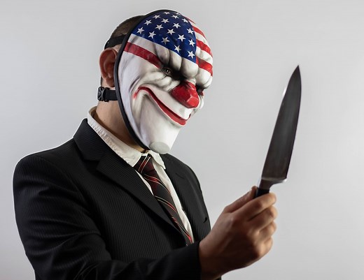 Dallas Mask From Payday2 Replica, Clown Mask, for Gamer and Cosplay Festival - Etsy